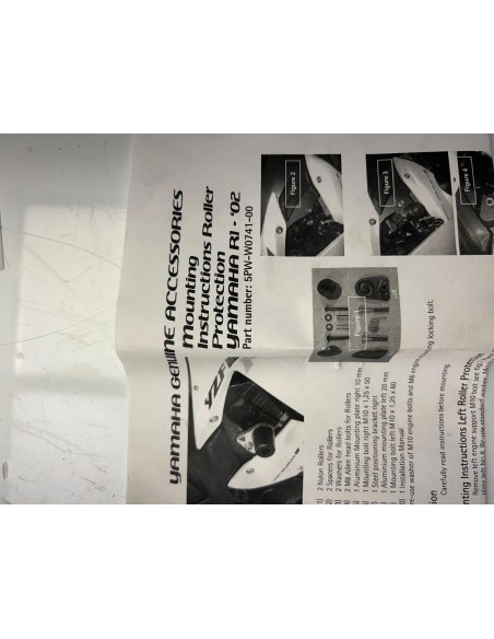 Top block origine YAMAHA R1 2002 - 2003