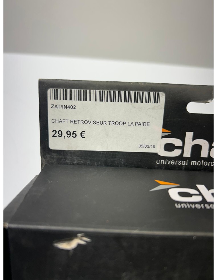 Paire de rétroviseurs Chaft Troop