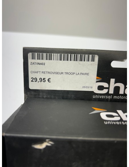 Paire de rétroviseurs Chaft Troop