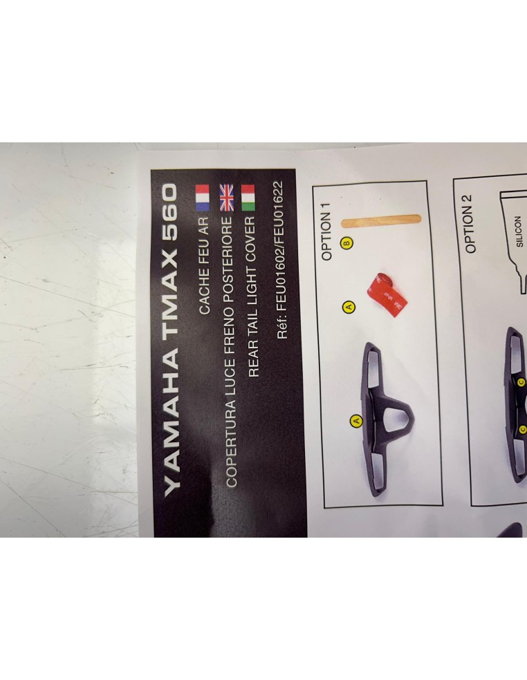 Cache feu arrière YAMAHA TMAX 560 2020 - 2021