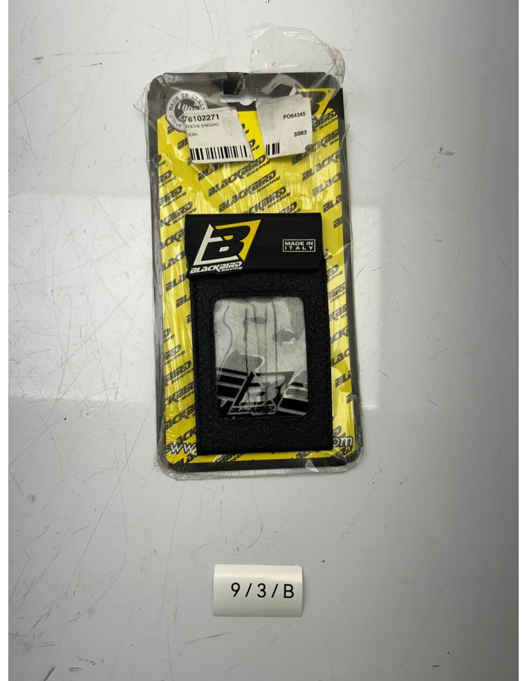 Pochette enduro noir universelle