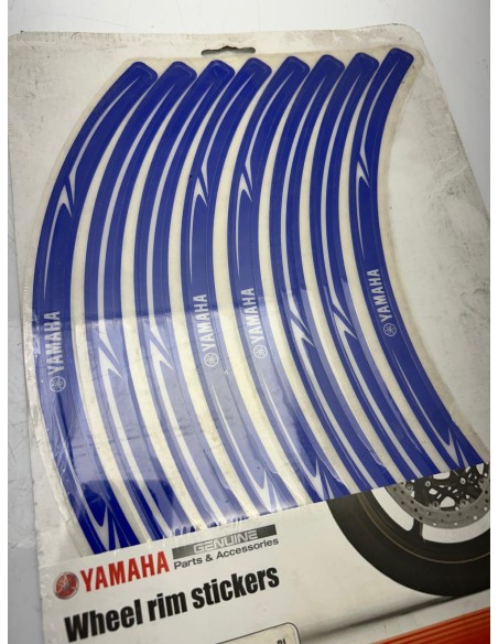 Stickers de jante bleus