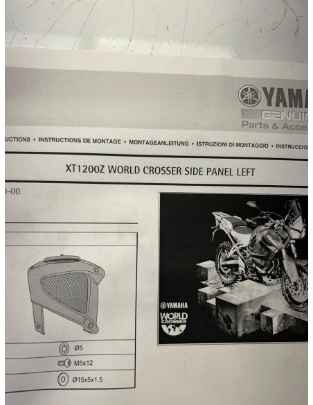 Carénage gauche origine YAMAHA XT 1200 Z Super Tenere 2010 - 2017