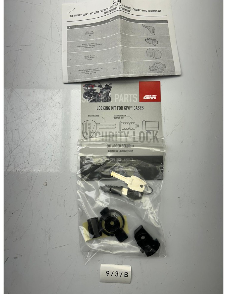 Kit barillet avec loquet GIVI