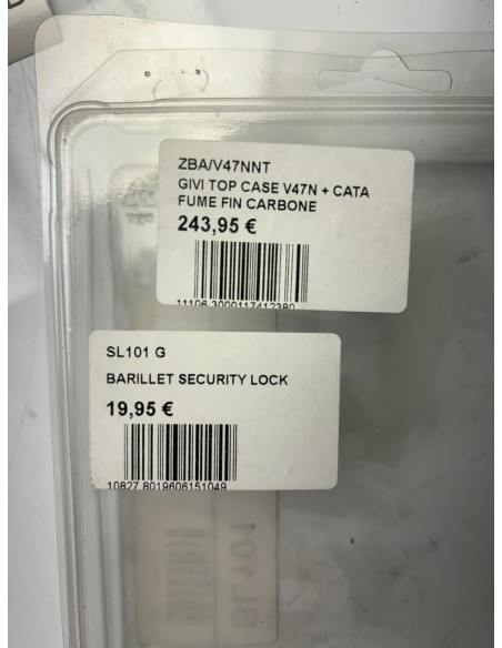 Kit barillet avec loquet GIVI