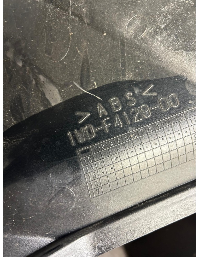 Cache réservoir origine noir YAMAHA R3 2015 - 2016