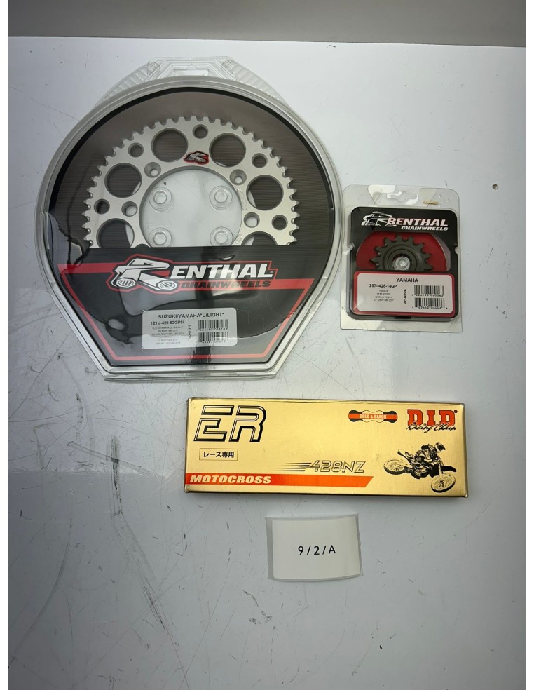 Kit de chaine YAMAHA YZ 85 2002 - 2014 9Y5820012300 / 5PA254530000