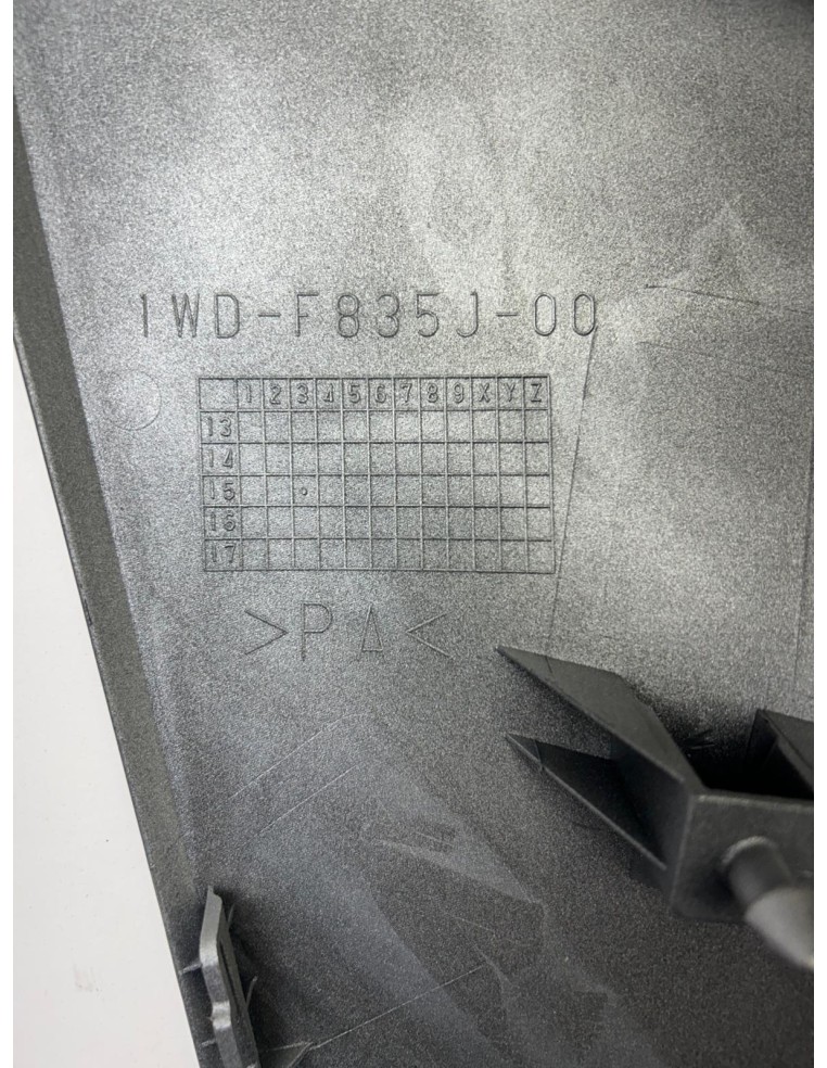 Carénage latéral gauche YAMAHA R3 2014 - 2018