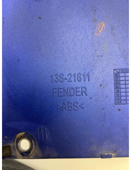 Garde boue arrière origine YAMAHA R6 2008 - 2016