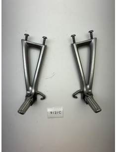 Platine de repose pieds arrière droit et gauche YAMAHA R6 2006 - 2015