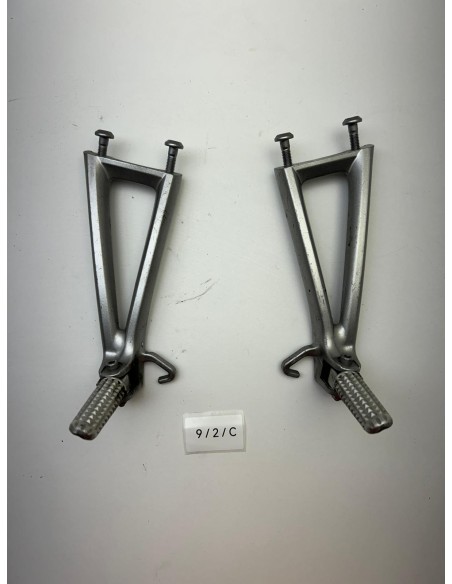 Platine de repose pieds arrière droit et gauche YAMAHA R6 2006 - 2015