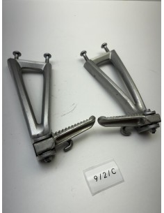 Platine de repose pieds arrière droit et gauche YAMAHA R6 2006 - 2015 2