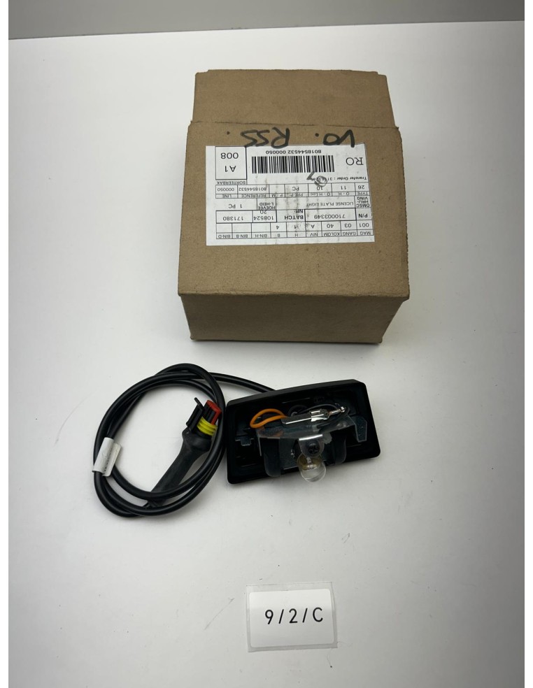 Eclairage de plaque CAN-AM Spyder F3 2013 - 2018