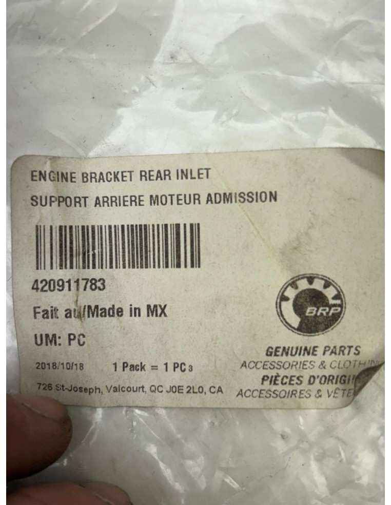 Support moteur arrière CAN-AM Ryker 900 Rally Edition 2019 - 2022