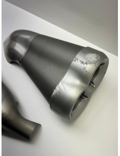 Paire de silencieux d'échappement / Pot d'échappement origine YAMAHA VMAX 1700 2009 - 2017 2