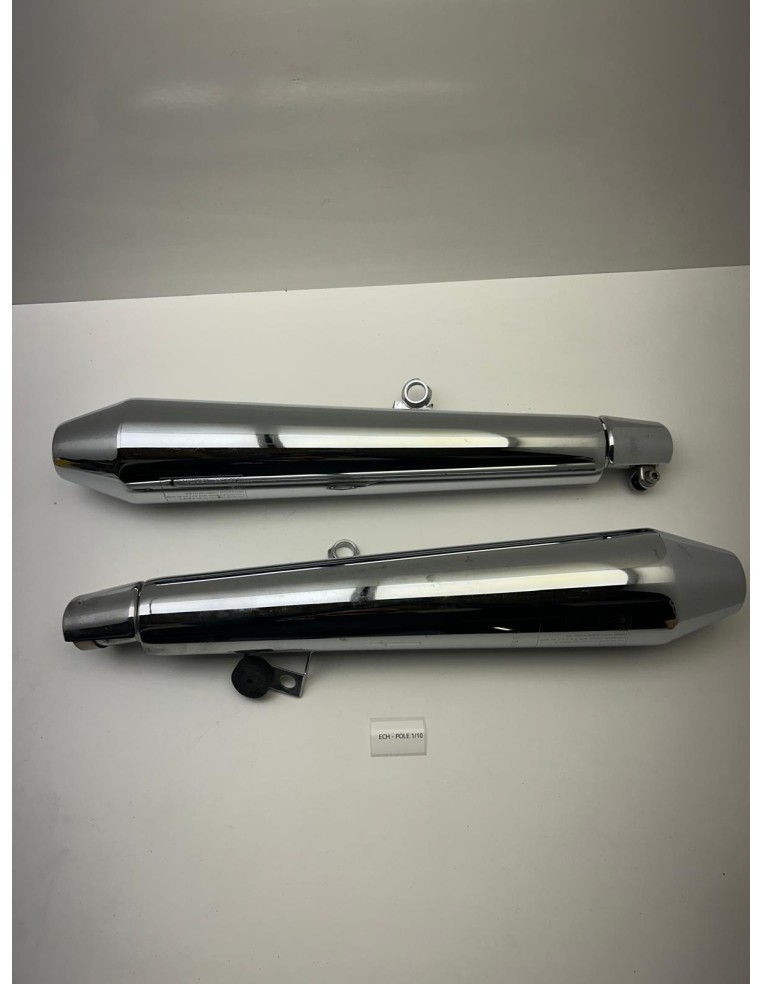 Paire de silencieux d'échappement origine TRIUMPH Thruxton 865 EFI 2004 - 2008