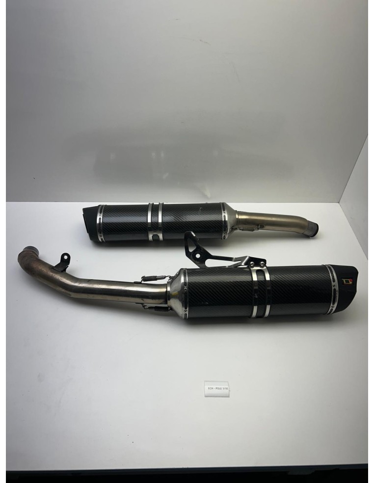 Paire de silencieux d'échappement Devil KAWASAKI Z1000 2007 - 2009
