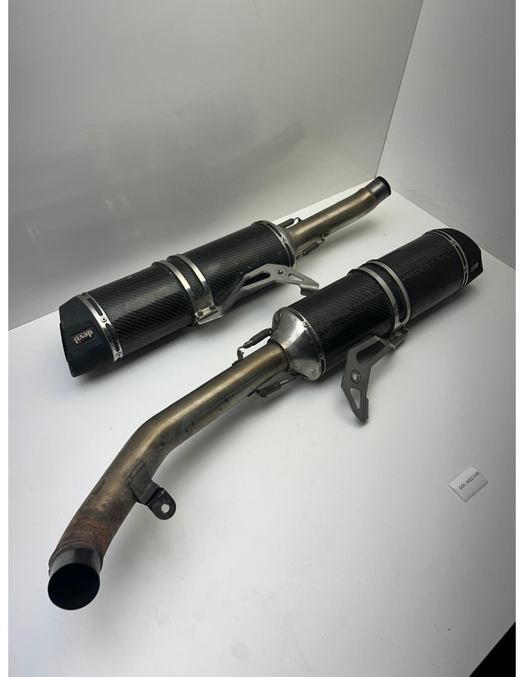 Paire de silencieux d'échappement Devil KAWASAKI Z1000 2007 - 2009