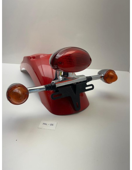 Garde boue arrière avec feu et clignotants arrière origine TRIUMPH Bonneville T100 2007 - 2010