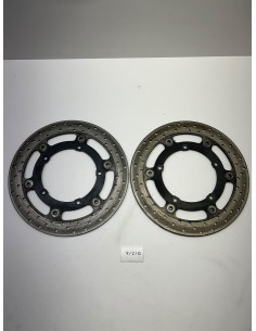 Paire de disques de frein avant origine YAMAHA XJ6 2009 - 2013
