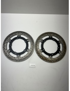 Paire de disques de frein avant origine YAMAHA XJ6 2009 - 2013 2