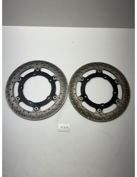 Paire de disques de frein avant origine YAMAHA XJ6 2009 - 2013