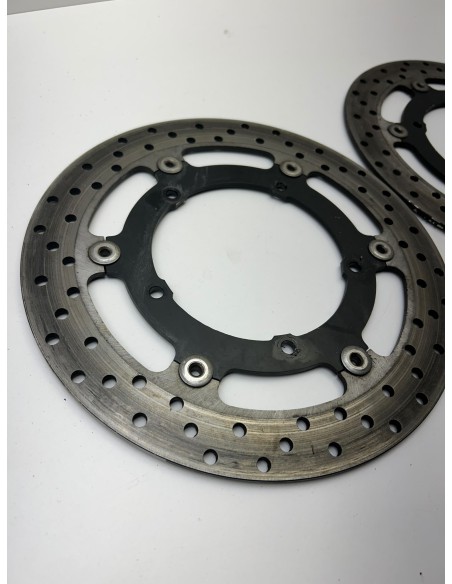 Paire de disques de frein avant origine YAMAHA XJ6 2009 - 2013