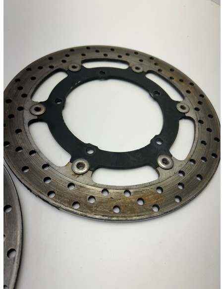 Paire de disques de frein avant origine YAMAHA XJ6 2009 - 2013