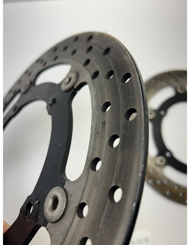 Paire de disques de frein avant origine YAMAHA XJ6 2009 - 2013