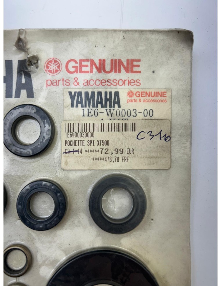Pochette de joints spy moteur YAMAHA 500 XT 1978 - 1989 | Occasion - RALY