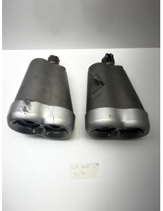 Paire de silencieux d'échappement / Pot d'échappement origine YAMAHA VMAX 1700 2009 - 2017 2