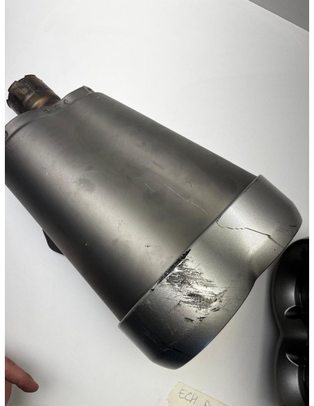 Paire de silencieux d'échappement / Pot d'échappement origine YAMAHA VMAX 1700 2009 - 2017