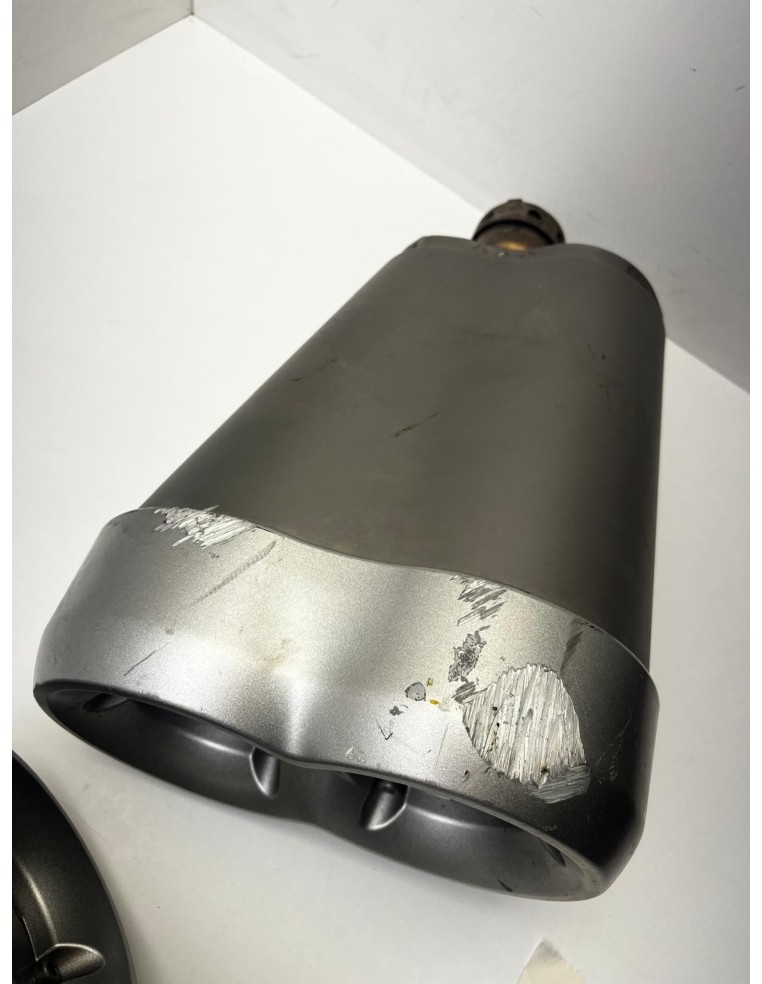 Paire de silencieux d'échappement / Pot d'échappement origine YAMAHA VMAX 1700 2009 - 2017