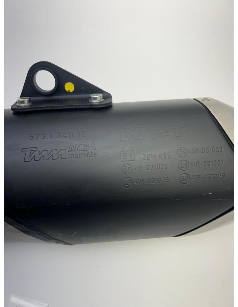 Silencieux d'échappement origine / Pot d'échappement DUCATI Hypermotard 821 2013 - 2015 | Occasion - RALY