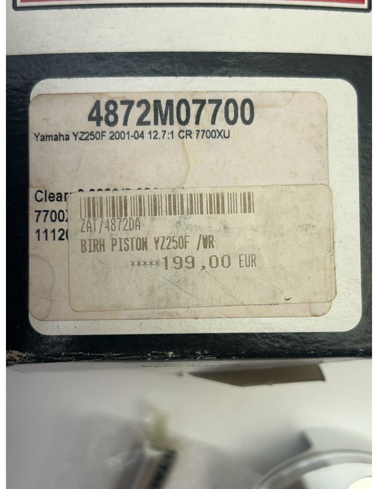 Kit piston Wiseco YAMAHA YZF 250 2001 - 2004 | Occasion - RALY