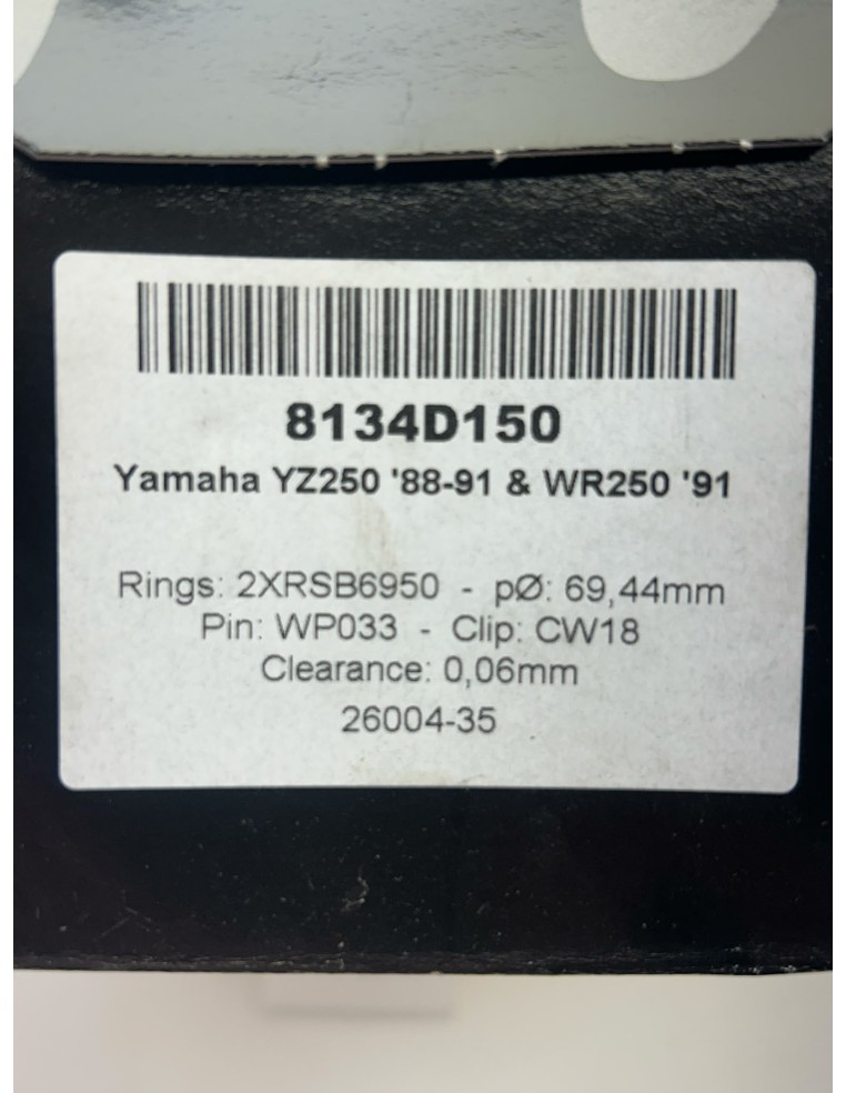 Kit piston YAMAHA YZ 250 1988 - 1991 | Occasion - RALY