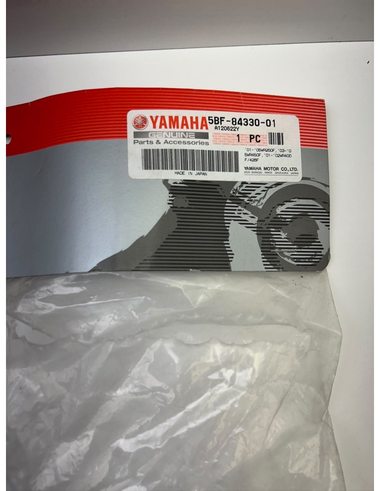Plaque phare origine YAMAHA WR 250 F 2004 - 2006 | Occasion - RALY