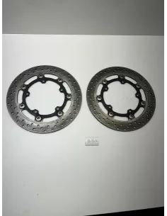 Paire de disques de frein avant origine YAMAHA FZ8 2011 - 2015 2