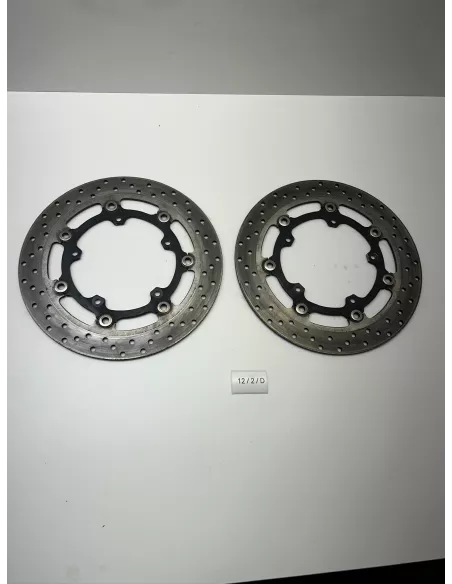 Paire de disques de frein avant origine YAMAHA FZ8 2011 - 2015