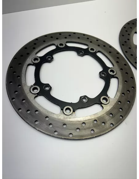 Paire de disques de frein avant origine YAMAHA FZ8 2011 - 2015