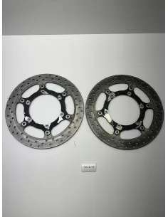 Paire de disques de frein avant origine YAMAHA FJR 1300 2006 - 2011 2