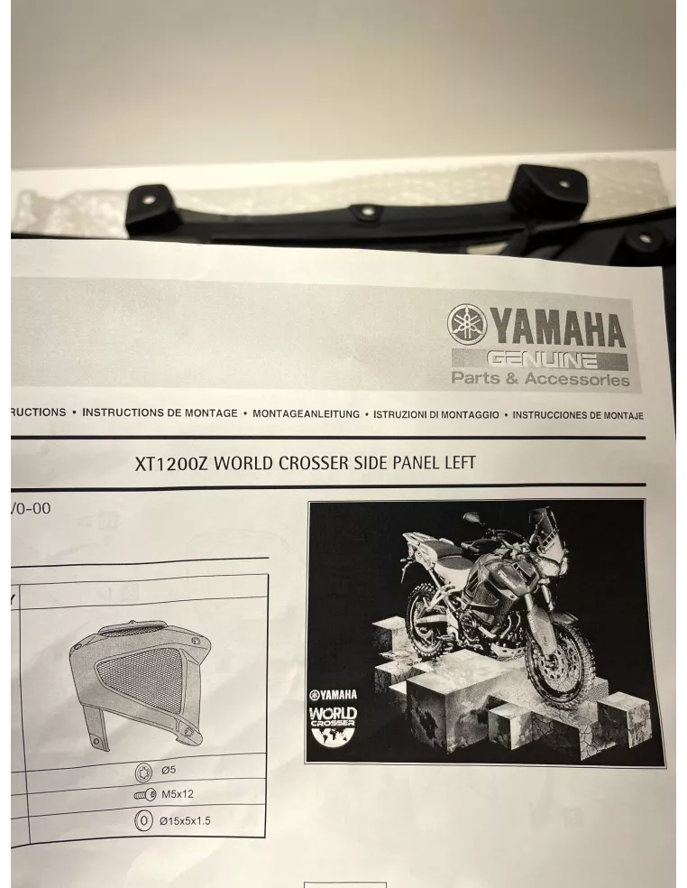Carénage gauche origine YAMAHA XT 1200 Z Super Tenere 2010 - 2017