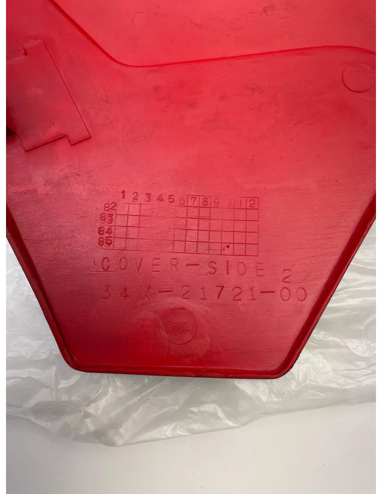 Carénage latéral droit origine YAMAHA DT 125 LC 1986 - 1987