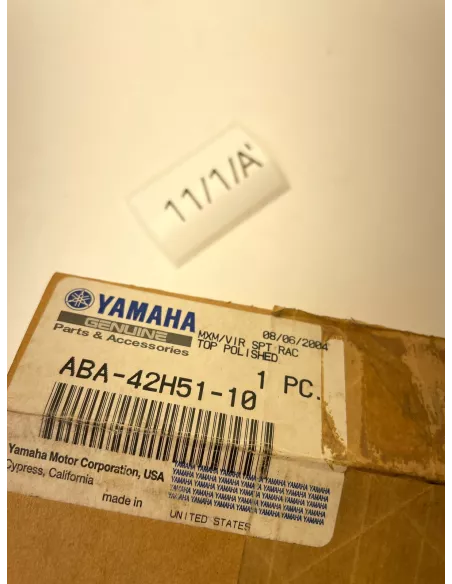 Porte bagages poli origine AMAHA XV 1000 Virago 1984 - 1985
