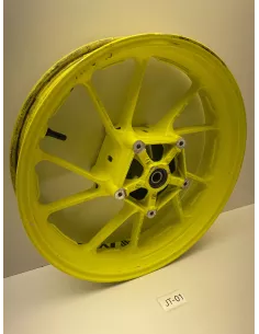Jante avant origine jaune fluo YAMAHA MT 07 2014 - 2020 2