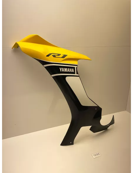 Carénage avant gauche origine jaune YAMAHA R1 2016 (60th anniversary)