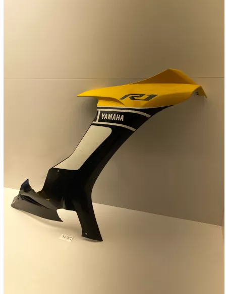 Carénage avant gauche origine jaune YAMAHA R1 2016 (60th anniversary)