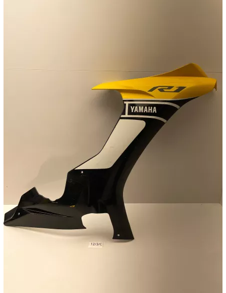 Carénage avant droit origine jaune YAMAHA R1 2016 (60th anniversary)