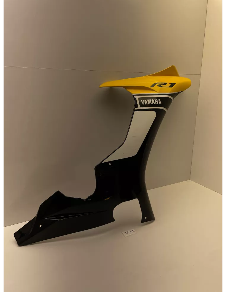 Carénage avant droit origine jaune YAMAHA R1 2016 (60th anniversary)