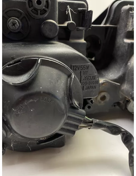 Tête de fourche avec phares origine YAMAHA R1 2009 - 2011